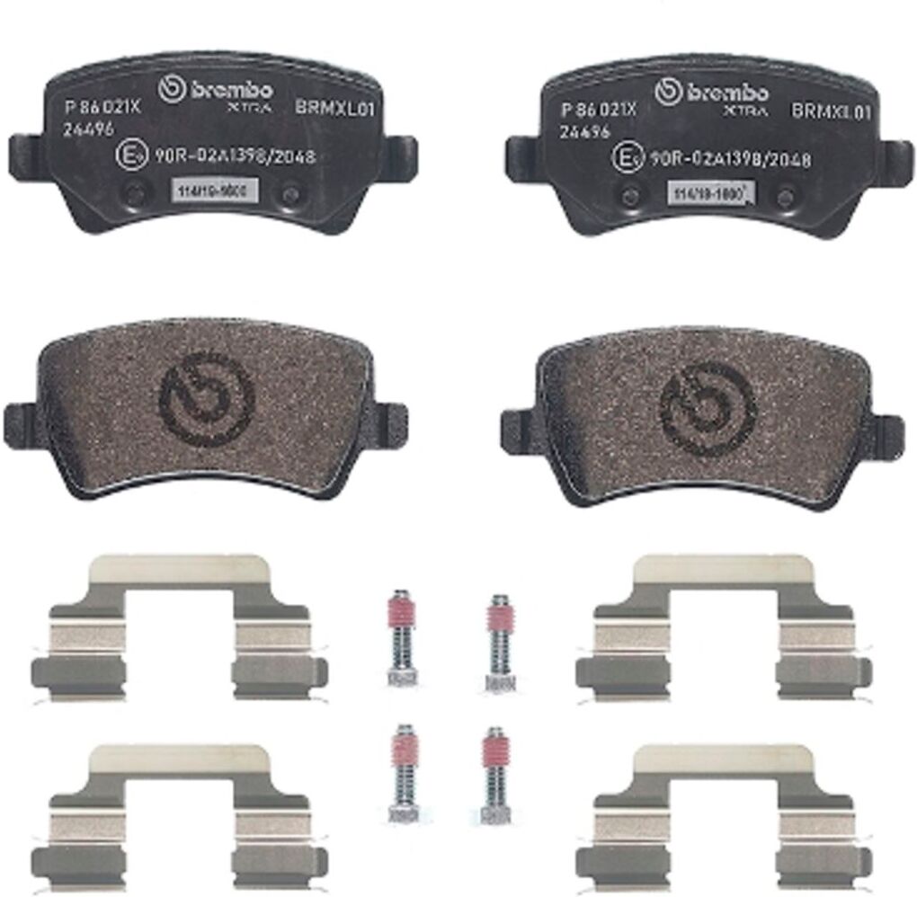 Juego de pastillas de freno, freno de disco BREMBO Xtra P 86 021X, Trasero