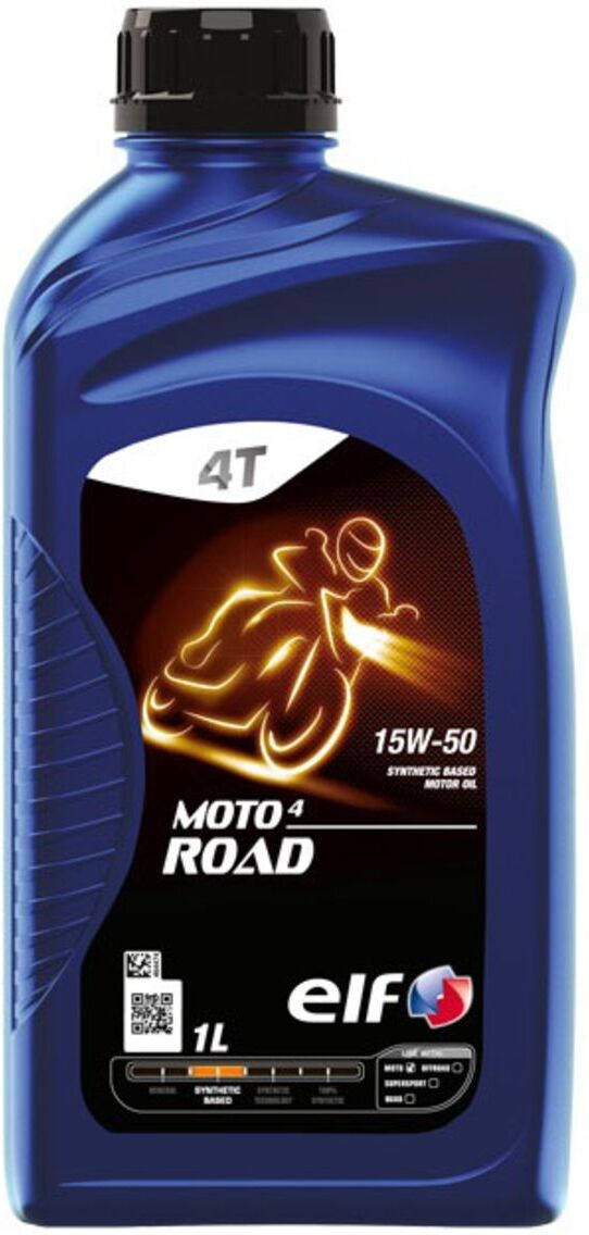 Aceite motor 4T ELF Moto 4 Road 15W50 1L