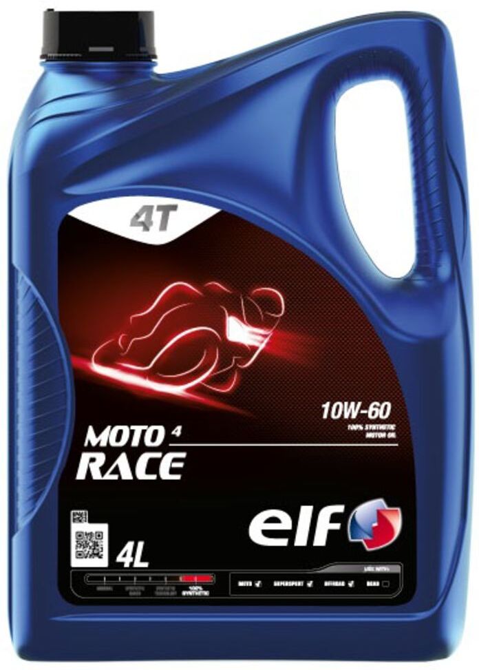 Aceite motor 4T ELF Moto 4 Race 10W60 4L