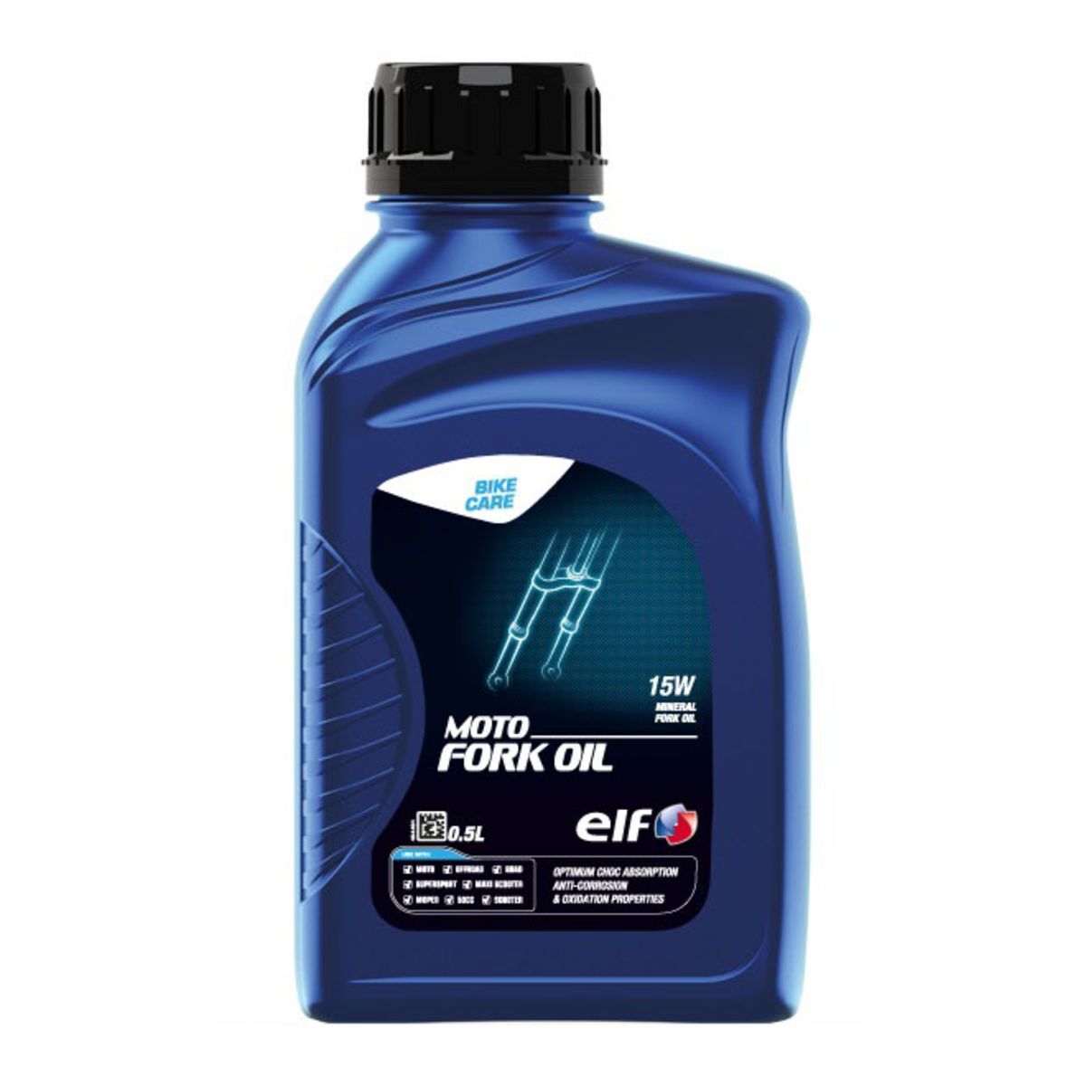 Aceite para amortiguadores ELF Moto Fork Oil 15W 0,5L