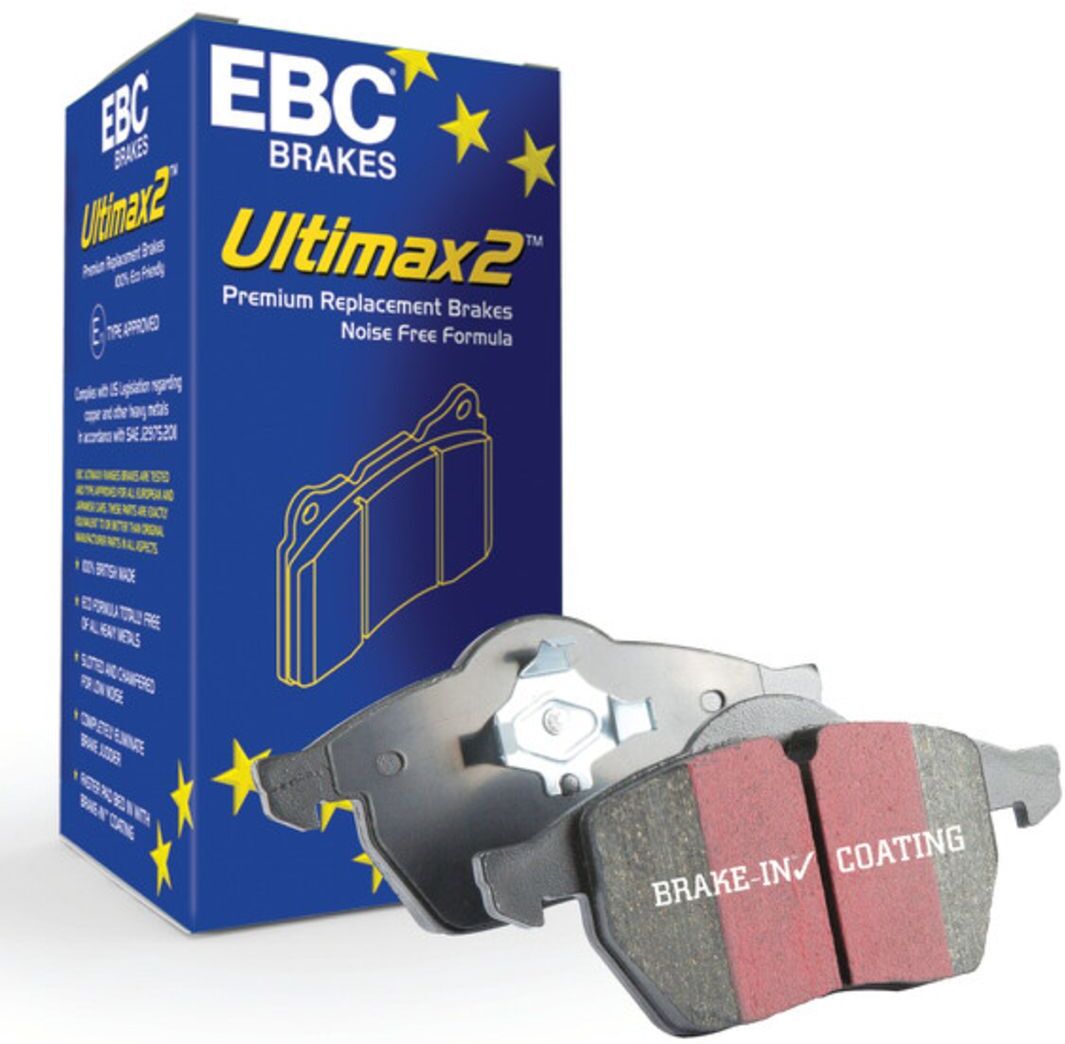 Juego de pastillas de freno, freno de disco EBC BRAKES Ultimax DP680, Trasero