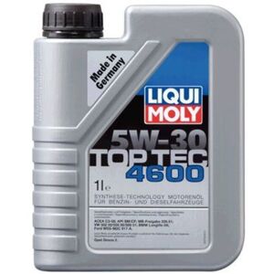 Aceite de motor LIQUI MOLY 3755 TopTec 4600 5W30 1L Aceite de motor LIQUI MOLY 3755 TopTec 4600 5W30 1L