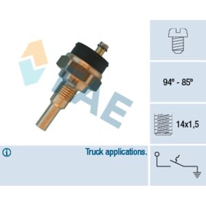Interruptor de temperatura FAE 36640 - Control de ventilador de radiador Interruptor de temperatura FAE 36640 - Control de ventilador de radiador