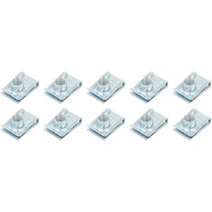 ROMIX ROM C60478 Protección - Clips / Abrazaderas Set de 10 ROMIX ROM C60478 Protección - Clips / Abrazaderas Set de 10