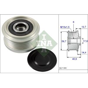 Polea de correa, generador INA 535 0228 10 Polea de correa, generador INA 535 0228 10
