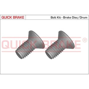 Tornillo, disco de freno QUICK BRAKE 11670K Tornillo, disco de freno QUICK BRAKE 11670K