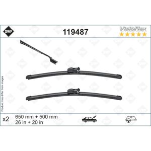 Limpiaparabrisas SWF Visioflex 119487, 650/500mm, Frente, 2 Pieza Limpiaparabrisas SWF Visioflex 119487, 650/500mm, Frente, 2 Pieza
