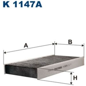 Filtro de habitáculo Filtron K 1147 Filtro de habitáculo Filtron K 1147