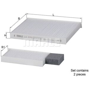 Filtro de habitáculo MAHLE LA 570/S Filtro de habitáculo MAHLE LA 570/S