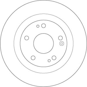 Disco de freno TRW DF6705 - Trasero, 282mm, 10mm grosor, Honda Civic 10 Disco de freno TRW DF6705 - Trasero, 282mm, 10mm grosor, Honda Civic 10