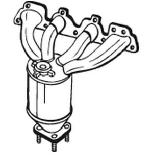 BOSAL 090-560 Convertidor Catalítico - Euro 4 BOSAL 090-560 Convertidor Catalítico - Euro 4