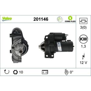 Valeo Modelo 201146 Arranque - 12V, 1,3kW, 10D, CW - Arranque Valeo Modelo 201146 Arranque - 12V, 1,3kW, 10D, CW - Arranque