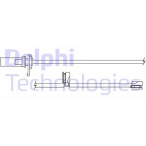 Indicador de desgaste DELPHI LZ0305 - Freno de disco, 360 mm, Kit de eje Indicador de desgaste DELPHI LZ0305 - Freno de disco, 360 mm, Kit de eje