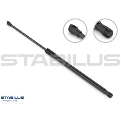 Resorte de gas Stabilus 023793 - Soporte de portón trasero - 420N, 500mm, 205mm recorrido Resorte de gas Stabilus 023793 - Soporte de portón trasero - 420N, 500mm, 205mm recorrido