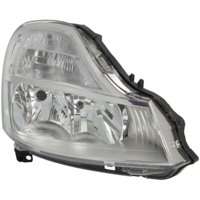 Faro delantero derecho Renault Modus / Grand Modus - H7/H1, Reflector Faro delantero derecho Renault Modus / Grand Modus - H7/H1, Reflector