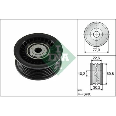 Polea de guía INA - 532 1075 10 - Polea de guía Polea de guía INA - 532 1075 10 - Polea de guía