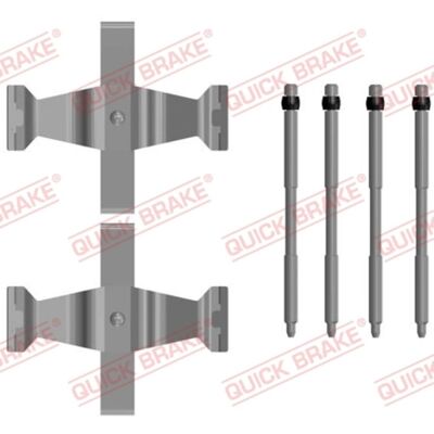 Conjunto QUICK BRAKE para BMW 2, 3, 4 - Kit de accesorios de pastillas de freno Conjunto QUICK BRAKE para BMW 2, 3, 4 - Kit de accesorios de pastillas de freno