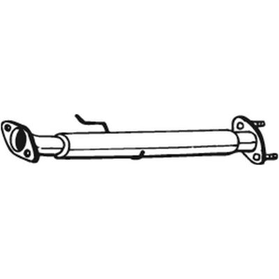 Bosal Nissan X-Trail Tubo de escape - 750-309 Bosal Nissan X-Trail Tubo de escape - 750-309
