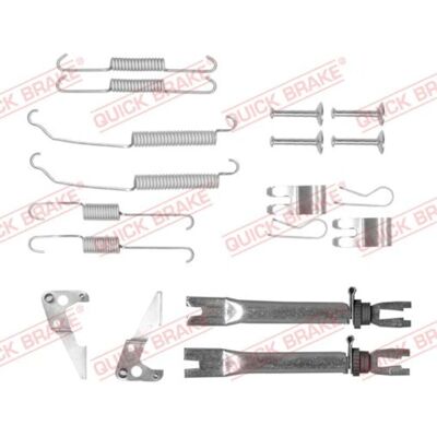 Juego de Zapatas de Freno QUICK BRAKE 105-0882S - Ajuste Automático Juego de Zapatas de Freno QUICK BRAKE 105-0882S - Ajuste Automático