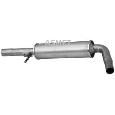 ASMET VW/Audi/Skoda Silenciador Central - Silenciador de escape ASMET VW/Audi/Skoda Silenciador Central - Silenciador de escape