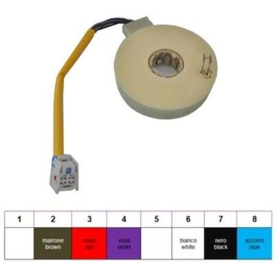 Sensor de ángulo de dirección MEAT & DORIA para Opel Corsa Meriva Fiat Punto 500 ABARTH - Sensor de dirección Sensor de ángulo de dirección MEAT & DORIA para Opel Corsa Meriva Fiat Punto 500 ABARTH - Sensor de dirección
