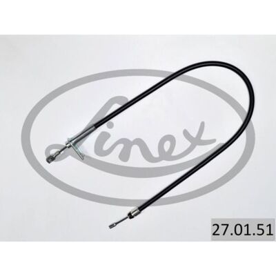 Cable de freno LINEX - 27.01.51 - Lado izquierdo - Parte del sistema de frenos Cable de freno LINEX - 27.01.51 - Lado izquierdo - Parte del sistema de frenos
