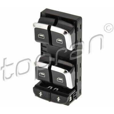 TOPRAN 116 235 Interruptor de cristal de puerta - Para Audi Q3, A6 C7, A7 Sportback TOPRAN 116 235 Interruptor de cristal de puerta - Para Audi Q3, A6 C7, A7 Sportback