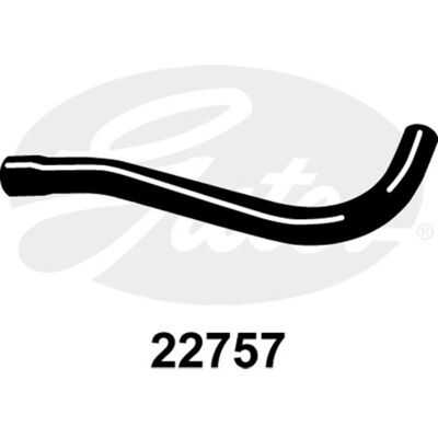 Manguera del radiador Gates 22757 - Duradera EPDM, Para Toyota Corolla Manguera del radiador Gates 22757 - Duradera EPDM, Para Toyota Corolla