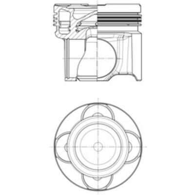 KOLBENSCHMIDT 41101600 Pistón - Diámetro del cilindro 138mm KOLBENSCHMIDT 41101600 Pistón - Diámetro del cilindro 138mm