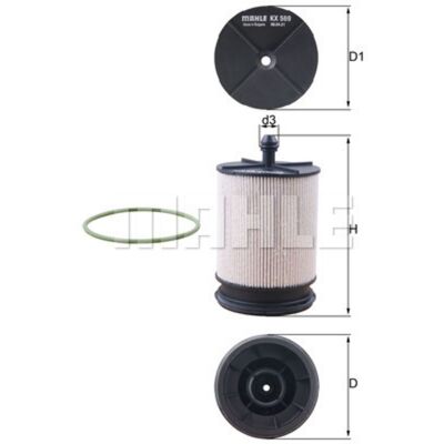 Filtro de combustible KNECHT KX 569D - Filtro de combustible Filtro de combustible KNECHT KX 569D - Filtro de combustible