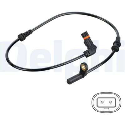 Sensor ABS Delphi - Sensor de velocidad de rueda delantera - SS20797 Sensor ABS Delphi - Sensor de velocidad de rueda delantera - SS20797