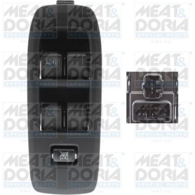MEAT & DORIA 26793 Interruptor de Ventana - Función eléctrica MEAT & DORIA 26793 Interruptor de Ventana - Función eléctrica