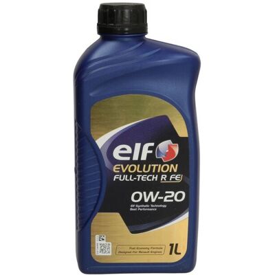 Aceite de motor ELF EVOLUTION Full Tech R FE 0W20 - 1L Aceite de motor ELF EVOLUTION Full Tech R FE 0W20 - 1L