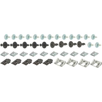ROMIX Kit de Clips para Carrocería BMW E46 - Sedán, Coupé, Touring, Cabrio ROMIX Kit de Clips para Carrocería BMW E46 - Sedán, Coupé, Touring, Cabrio