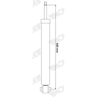 MONROE G43161 Amortiguador - Sistema de gas monotubo para Mercedes-Benz A, CLA MONROE G43161 Amortiguador - Sistema de gas monotubo para Mercedes-Benz A, CLA