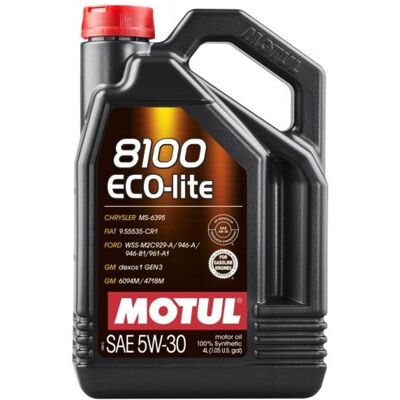 Aceite de motor Motul 8100 ECO-LITE 5W30 - Cuidado del coche Aceite de motor Motul 8100 ECO-LITE 5W30 - Cuidado del coche