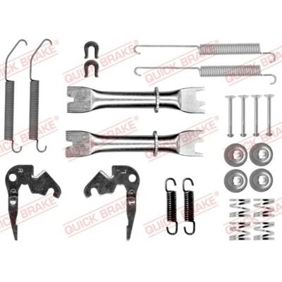 QUICK BRAKE 105-0033S-02 Juego de zapatas de frenos QUICK BRAKE 105-0033S-02 Juego de zapatas de frenos