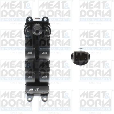 MEAT & DORIA 26664 - Interruptor de ventana de coche MEAT & DORIA 26664 - Interruptor de ventana de coche