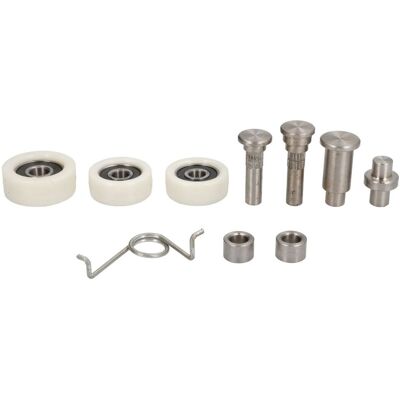 Sistema de guía con rodillos PFCNA01 para puerta corredera derecha Sistema de guía con rodillos PFCNA01 para puerta corredera derecha