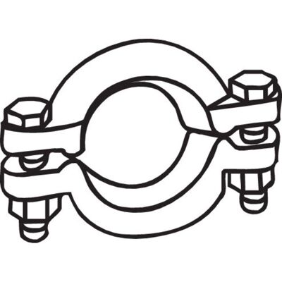 Bosal 254-702 Abrazadera de escape - Sistema de escape Bosal 254-702 Abrazadera de escape - Sistema de escape