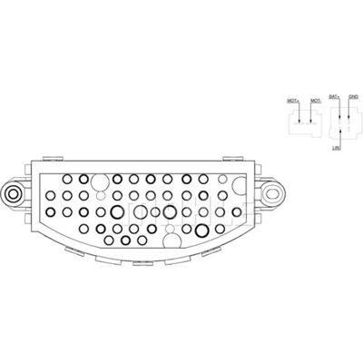 Regulador de ventilador de habitáculo BMW MAHLE - Series 1-4, X5, X6, M2-M4, i8 Regulador de ventilador de habitáculo BMW MAHLE - Series 1-4, X5, X6, M2-M4, i8