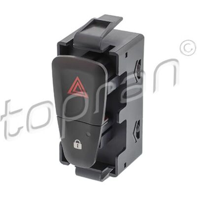 HANS PRIES Interruptor de señal de peligro - 702 621 - Rectangular, 6 contactos - Para Dacia Renault HANS PRIES Interruptor de señal de peligro - 702 621 - Rectangular, 6 contactos - Para Dacia Renault