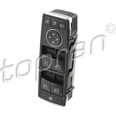 TOPRAN Interruptor de Ventana Mercedes-Benz - Eléctrico, Calefactable, Plegable - W176,W246,W242,W166,C117,X156,X117 TOPRAN Interruptor de Ventana Mercedes-Benz - Eléctrico, Calefactable, Plegable - W176,W246,W242,W166,C117,X156,X117