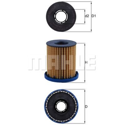 Filtro de aceite KNECHT OX 1350 Filtro de aceite KNECHT OX 1350