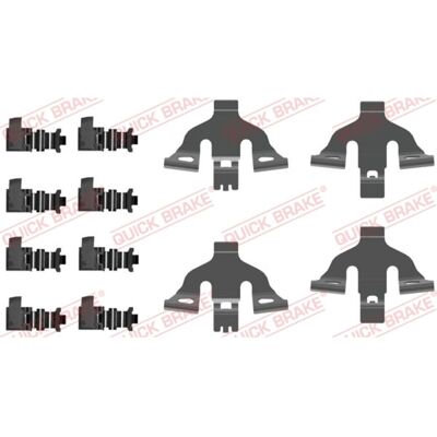 Kit de frenos Quick Brake 109-0092 - Accesorios para Q7, Cayenne Kit de frenos Quick Brake 109-0092 - Accesorios para Q7, Cayenne