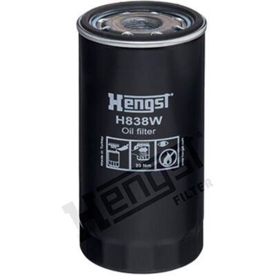 HENGST H838W - Filtro de aceite roscado - Ford HENGST H838W - Filtro de aceite roscado - Ford