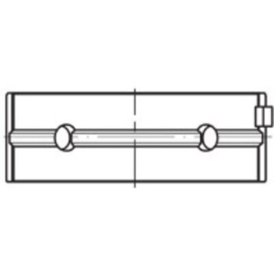 MAHLE Cojinete de cigüeñal 081 HL 21839 000 - Cojinete de motor MAHLE Cojinete de cigüeñal 081 HL 21839 000 - Cojinete de motor