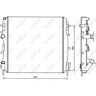 Radiador, refrigeración del motor Economy Class NRF 58316A