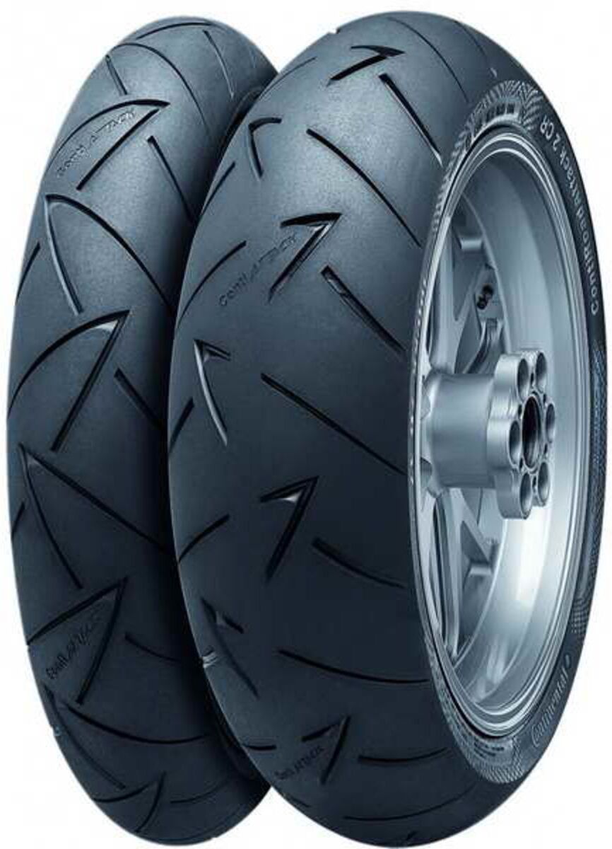 Neumático de carretera CONTINENTAL ContiRoadAttack 2 CR 110/80ZR18 TL 58W