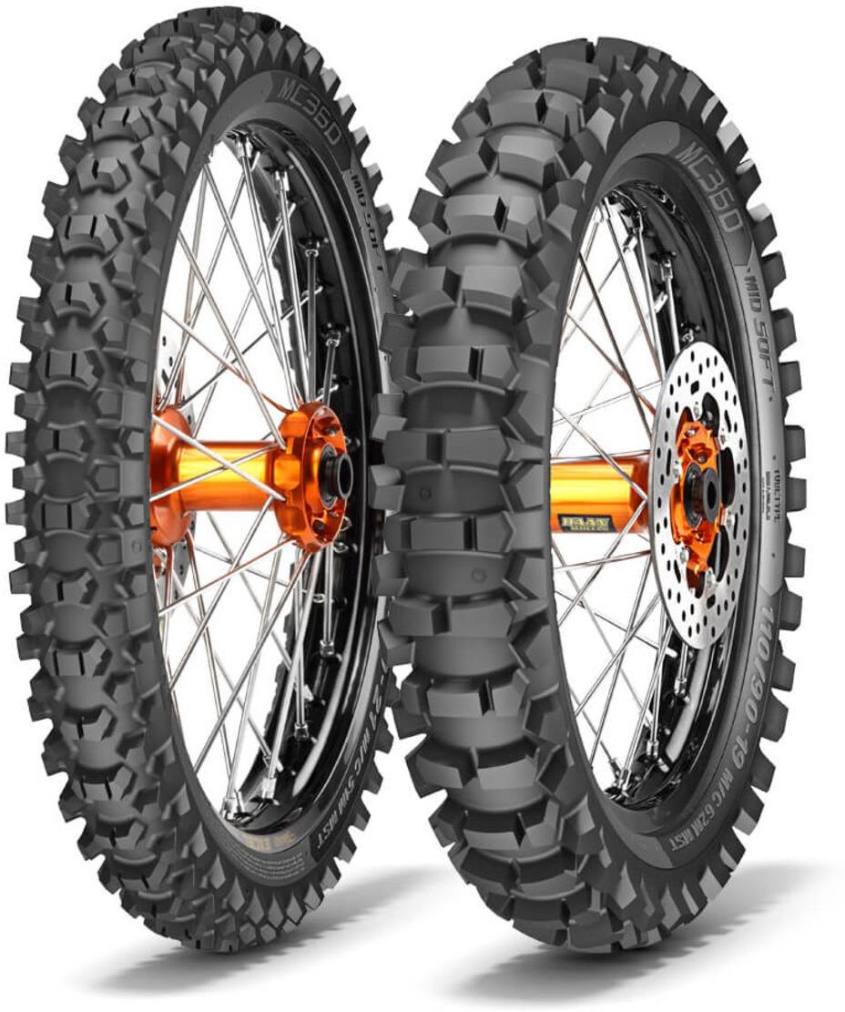 Neumático off-road METZELER MC360 MID SOFT 120/80-19 TT 51M